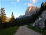 Pocol de ra Crosc - Rifugio Duca d'Aosta